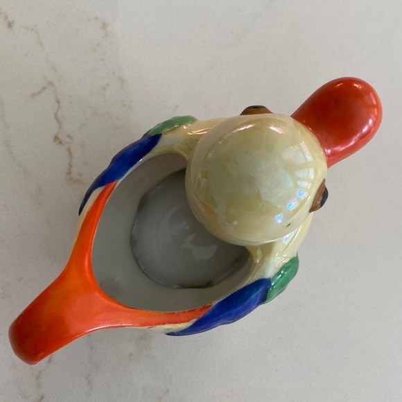 Vintage Handpainted Lusterware Duck Cream and Sugar Set Made in Japan - Picture 8 of 11